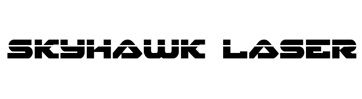 Skyhawk Laser  免费字体下载