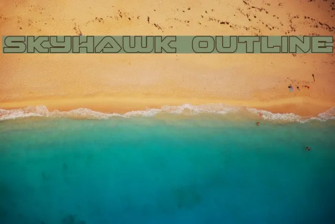 Skyhawk Outline Example 3