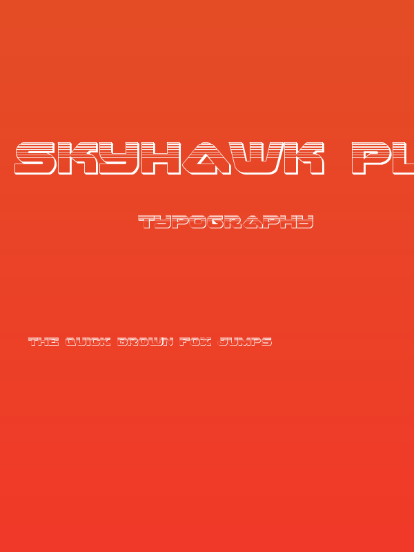 Skyhawk Platinum Poster