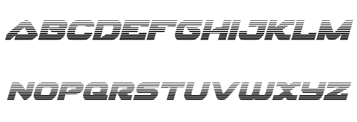 Skyhawk Scanlines Italic フォント 小文字