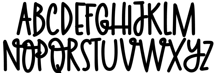 Skyhigh Font UPPERCASE