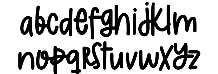 Skyhigh Font LOWERCASE