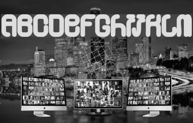Skylab 600 Font examples