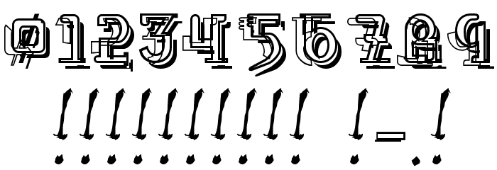 Skylab フォント その他の文字