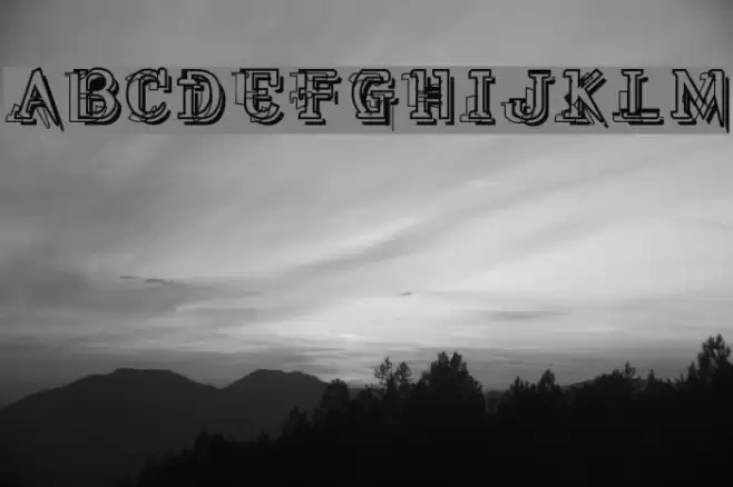 Skylab Font examples