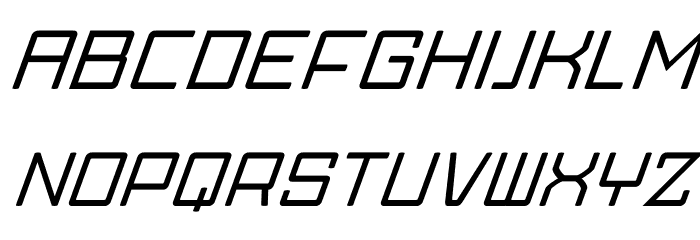 Skylark Italic Font LOWERCASE