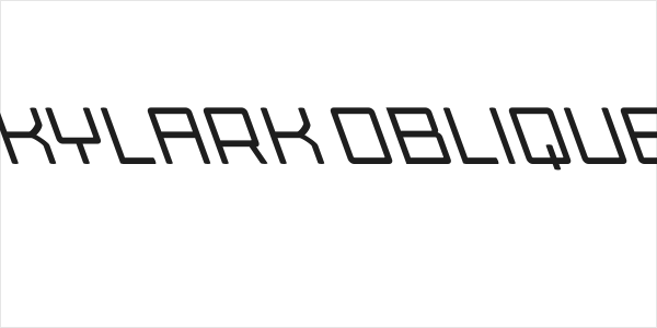 Skylark Oblique Logo