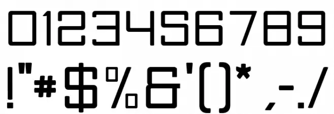 Skylark Font OTHER CHARS