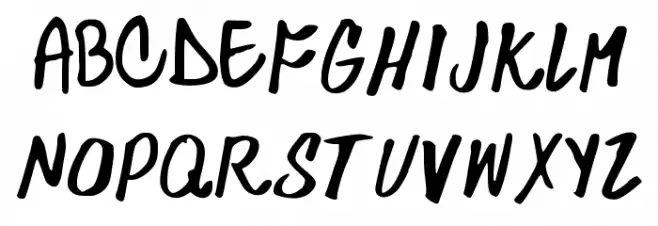 Skylarking Шрифта ВЕРХНИЙ