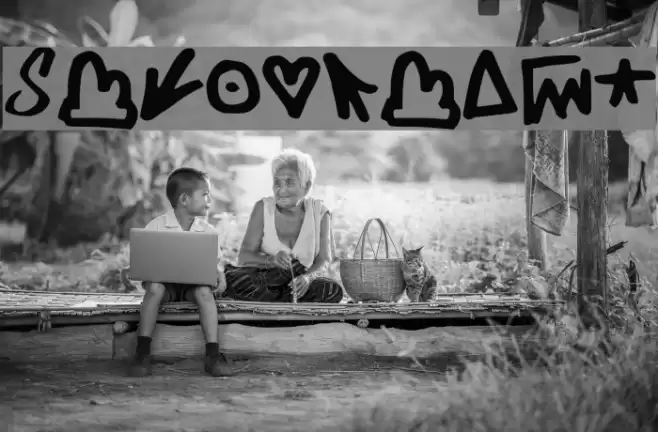 Skylarking Font examples