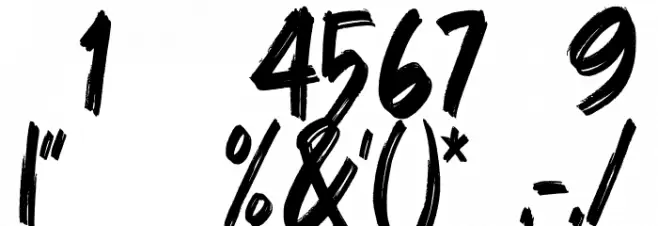 Skylarr Scott Font OTHER CHARS