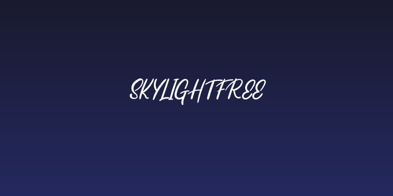 SkylightFREE Social Header