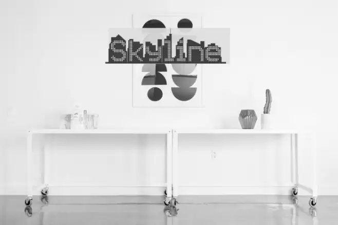 Skyline Font examples