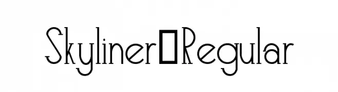 Skyliner-Regular  Fuentes Gratis Descargar