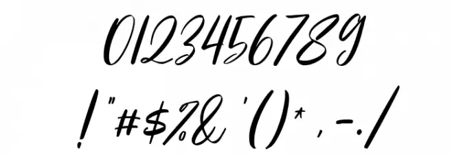 Skylounge Font OTHER CHARS