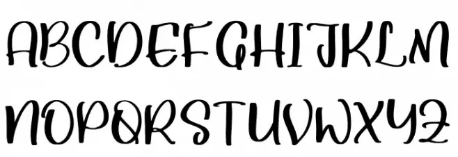 Skymate फ़ॉन्ट अपरकेस