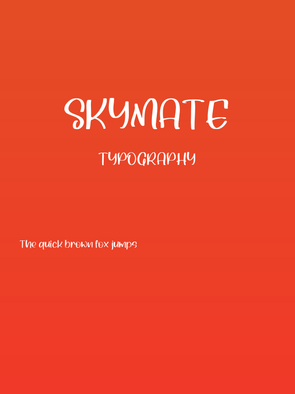 Skymate Poster