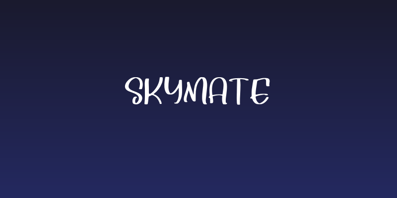 Skymate Social Header