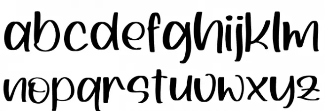 Skymate फ़ॉन्ट लोअरकेस