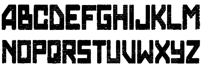 Skynet College Font LOWERCASE