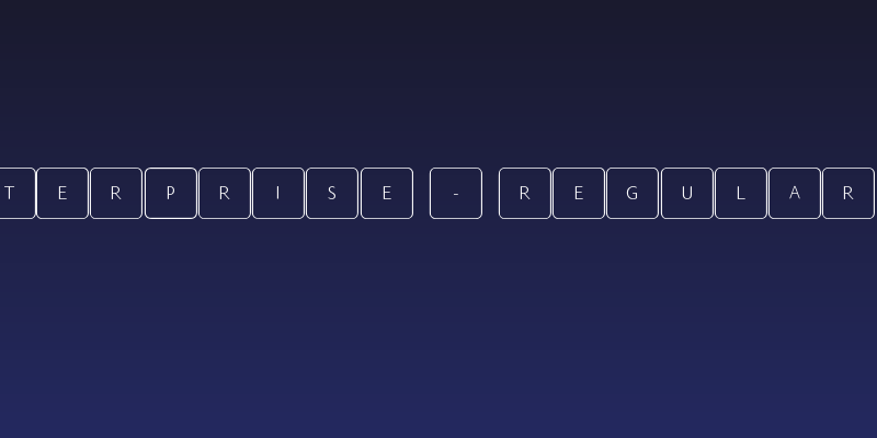 Skynet.Enterprise - Regular Keyboard Social Header