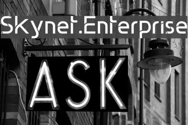 Skynet.Enterprise Font examples