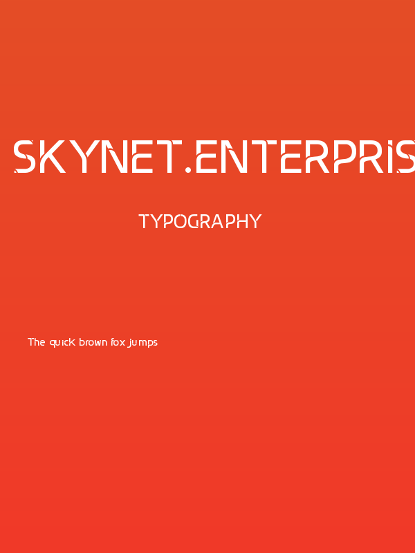 Skynet.Enterprise Poster