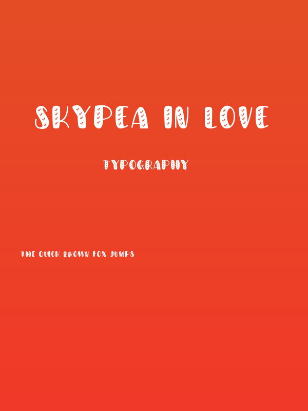 Skypea in Love Poster
