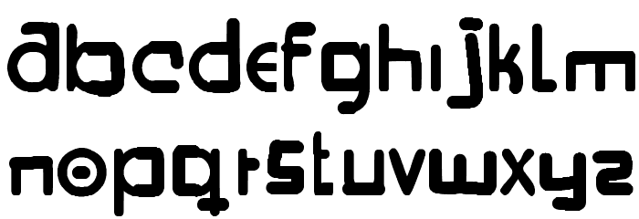 Skyrimouski Regular Font LOWERCASE