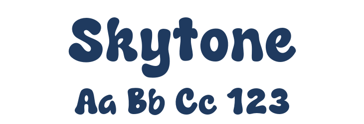 Skytone Font Preview