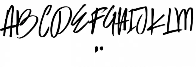 Skytree one Font OTHER CHARS