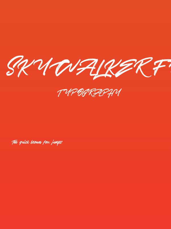 Skywalker Free Demo Poster