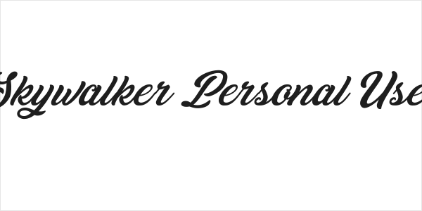 Skywalker Personal Use  Logo