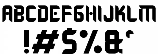 Skywalker Font OTHER CHARS