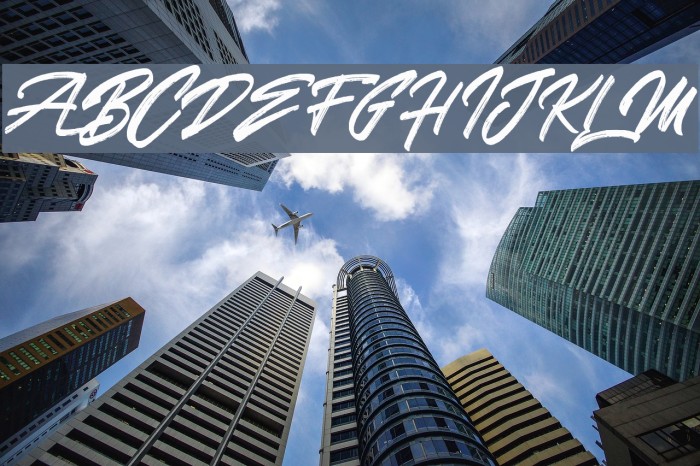 SkywalkerFreeDemo Font examples