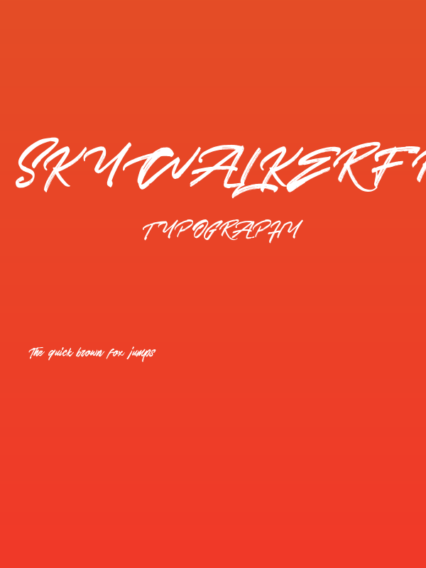 SkywalkerFreeDemo Poster