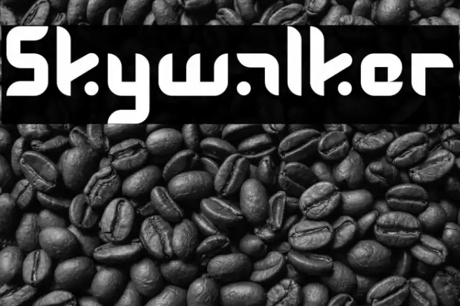 Skywalker Font examples