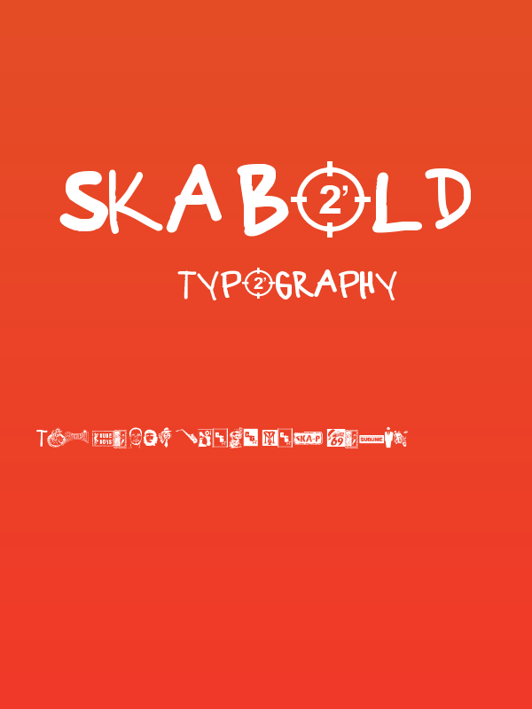 ska Bold Poster