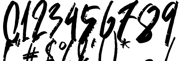 skate fall Font OTHER CHARS