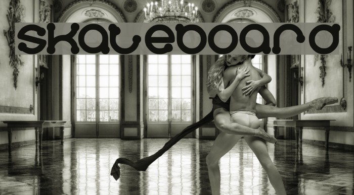 skateboard Font examples