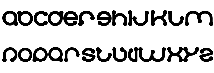 skateboard Font LOWERCASE