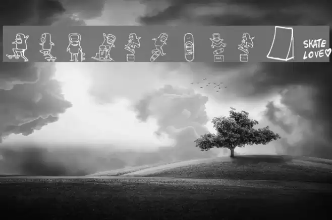 skatelove 2.0 Font examples