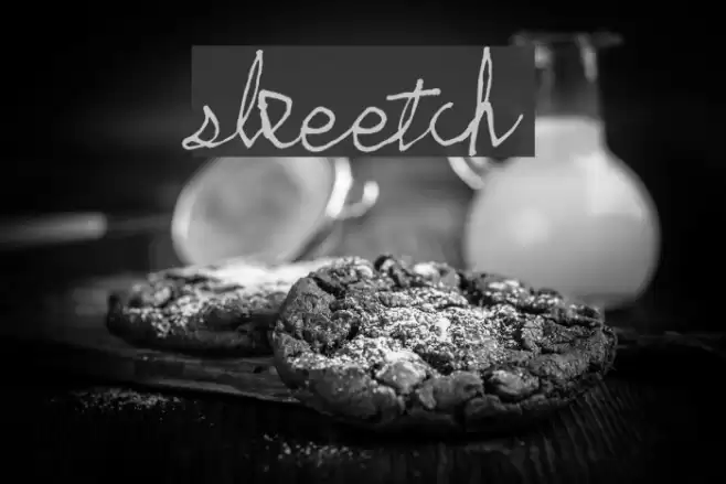 skeetch फ़ॉन्ट examples