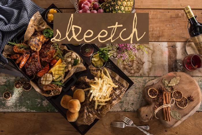skeetch Font examples