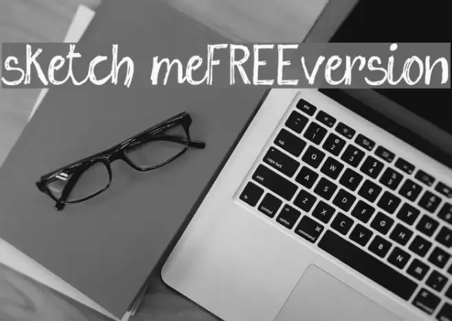 sketch me_FREE-version Font examples