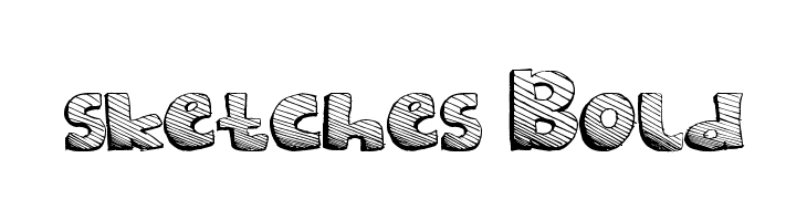 sketches Bold  免费字体下载