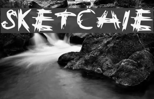 sketchie Font examples