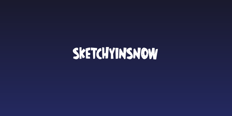 sketchyinsnow Social Header
