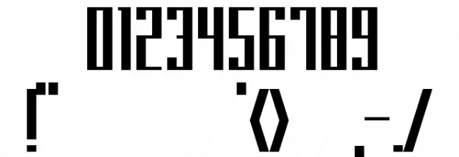 skew it Font OTHER CHARS