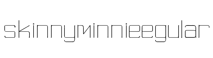 skinny minnieRegular  لخطوط تنزيل
